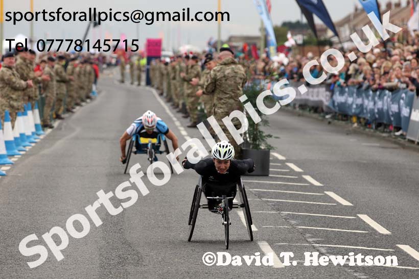 Wheelchair Great North Run, 2017 Simplyhealth Great North Run. Photo: David T. Hewitson/Sports for All Pics